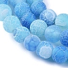 Natural Weathered Agate Beads Strands G-L534-05-6mm-2