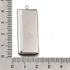 304 Stainless Steel Pave Natural Paua Shell Pendants STAS-Z125-01A-P-3