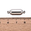 304 Stainless Steel Magnetic Clasps STAS-N127-02C-P-3