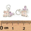 Brass Enamel Charms KK-C107-19S-3
