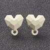 Spray Painted Alloy Stud Earrings Findings FIND-I015-E05-3