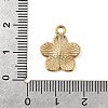 Light Gold Plated Alloy Enamel Pendants ENAM-R136-17-3