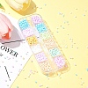 60G 12 Colors 8/0 Opaque Glass Seed Beads SEED-FS0001-28-8