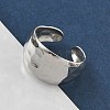 304 Stainless Steel Open Cuff Rings RJEW-A079-01J-P-3