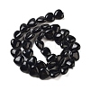 Natural Obsidian Beads Strands G-B022-37C-3