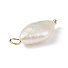 Natural Keshi Pearl Pendants X-PALLOY-JF01932-5