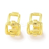 Brass Cuff Earrings for Women EJEW-I305-52G-1