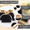 Rectangle Velvet Jewelry Pouches Bags TP-BBC0001-09A-03-6