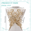 Polyester Cloth Patches PATC-WH0022-49A-2