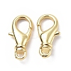 Eco-Friendly Rack Plating Brass Lobster Claw Clasps KK-F845-13G-1