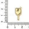 Brass Micro Pave Cubic Zirconia Pendants KK-I476-29A-G-3