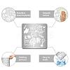 Stainless Steel Cutting Dies Stencils DIY-WH0238-061-5