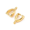 SHEGRACE Brass Ice Pick Pinch Bail XGR0038G-80G-2