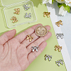 12Pcs 2 Colors 304 Stainless Steel Charms STAS-UN0063-36-4