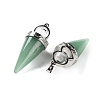 Natural Green Aventurine Pendants G-F777-06P-06-2