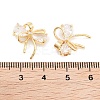 Brass Micro Pave Cubic Zirconia Pendants KK-P271-05G-C-3