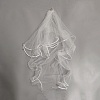 Polyester Bridal Mesh Veil AJEW-WH20073-032E-1