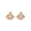 Brass Micro Pave Cubic Zirconia Pendants KK-K407-31G-01-1