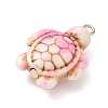 Brass & Resin Pendants RE-CBA9A00-01G-01-2