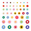 210Pcs 7 Style Resin Cabochons CRES-CD0001-02-2