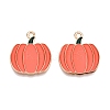 Thanksgiving Day Theme Alloy Enamel Pendants X-ENAM-T020-35I-1
