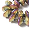 Electroplate Glass Beads Strands EGLA-G038-01A-FP01-3