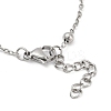 304 Stainless Steel Satellite Chains Bracelet for Women BJEW-E111-08P-A-2