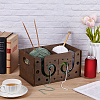 MDF Yarn Storage Boxes Kit CON-WH0095-130A-4
