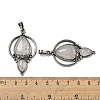 Natural Quartz Crystal Pendants G-F766-04AS-06-3