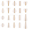 20Pcs 10 Styles Opaque Resin & Wood Pendants Sets RESI-TA0004-63B-2