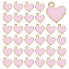 60Pcs Alloy Enamel Charms ENAM-ME0001-17-1