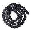 Synthetic Blue Goldstone Beads Strands G-B138-C14-01-3