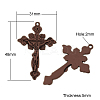 Tibetan Style Alloy Pendants LS-TIBEP-3035-R-NR-2