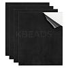 Self-adhesive Suede Fabric LS-DIY-WH0308-413B-1