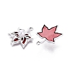 Alloy with ABS Imitation Pearl & Crystal Rhinestone & Acrylic Pendants PALLOY-Q466-04P-03-2