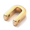 Ion Plating(IP) 304 Stainless Steel Charms STAS-R138-07G-U-2