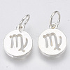 925 Sterling Silver Charms STER-T002-44S-06-3