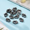 Tibetan Style Alloy Bead Frames LS-X-TIBEB-A123963-B-LF-4