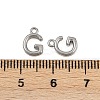 304 Stainless Steel Charms STAS-G356-08P-G-3