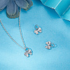 3Pcs 925 Sterling Silver Bowknot Charms STER-BBC0008-41-3