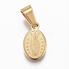 304 Stainless Steel Religion Pendants STAS-G155-91G-1