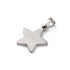 304 Stainless Steel Pendants STAS-Z114-03P-02-2