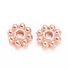 Alloy Daisy Spacer Beads PALLOY-L166-31RG-1