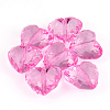 Transparent Acrylic Beads X-PL318Y-4-6