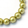 Baking Painted Glass Pearl Bead Strands X-HY-Q003-3mm-43-2