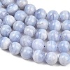 Natural Blue Lace Agate Beads Strands G-D106-A01-14mm-A-4