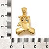 Rack Plating Brass Micro Pave Cubic Zirconia Pendants KK-L226-006G-03-3