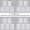 4 Bags 4 Styles Rectangle Translucent Tracing Paper Scrapbooking Paper Pads DIY-CP0010-98-2