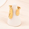 304 Stainless Steel Cuff Open Rings RJEW-D336-02G-5