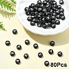Opaque Acrylic Horizontal Hole Beads SACR-YW0001-70V-1